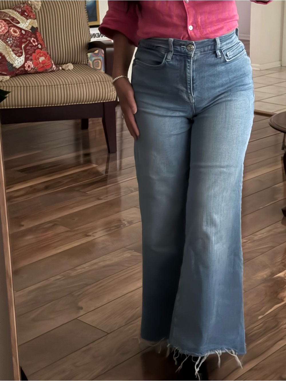 Frame palazzo jeans